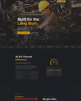 Component & Equipment Manufacturing Professional Website Template
