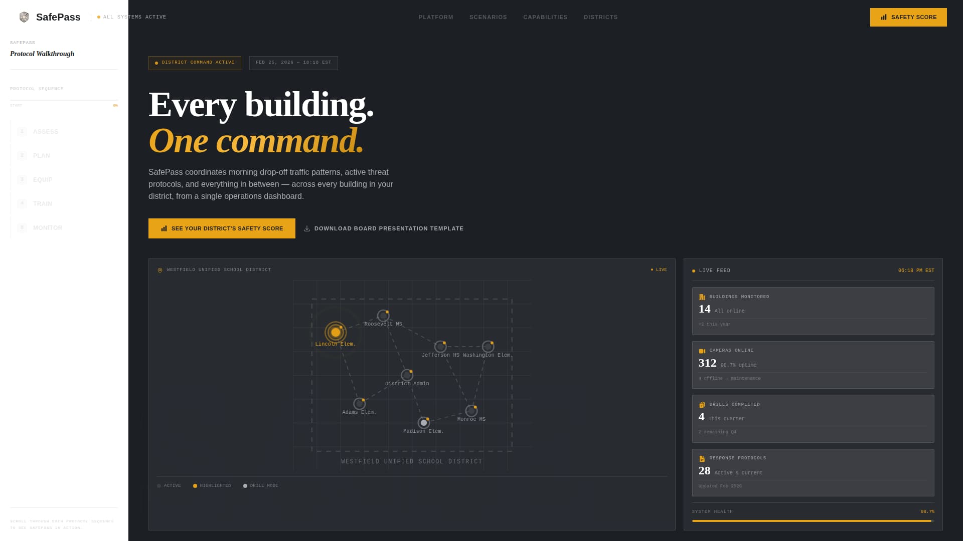 Education Department Professional Website Template