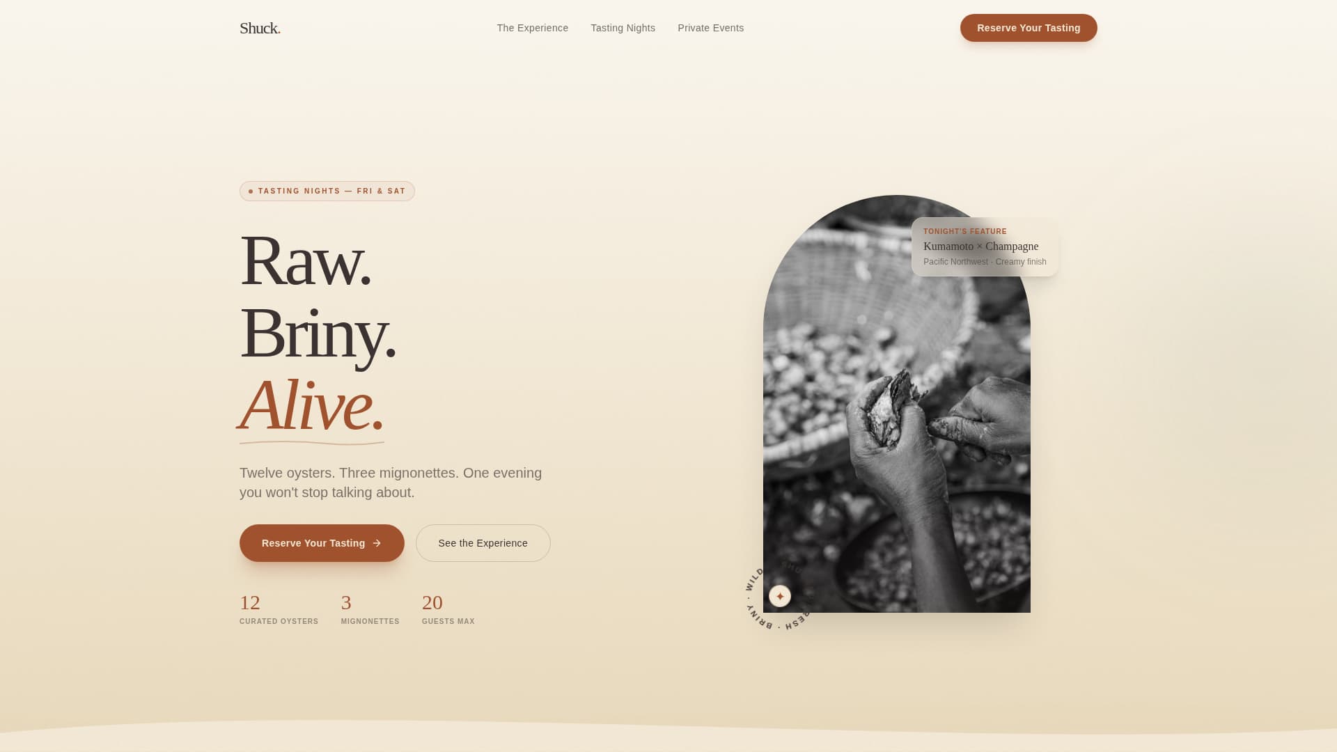Meat & Seafood Professional Website Template