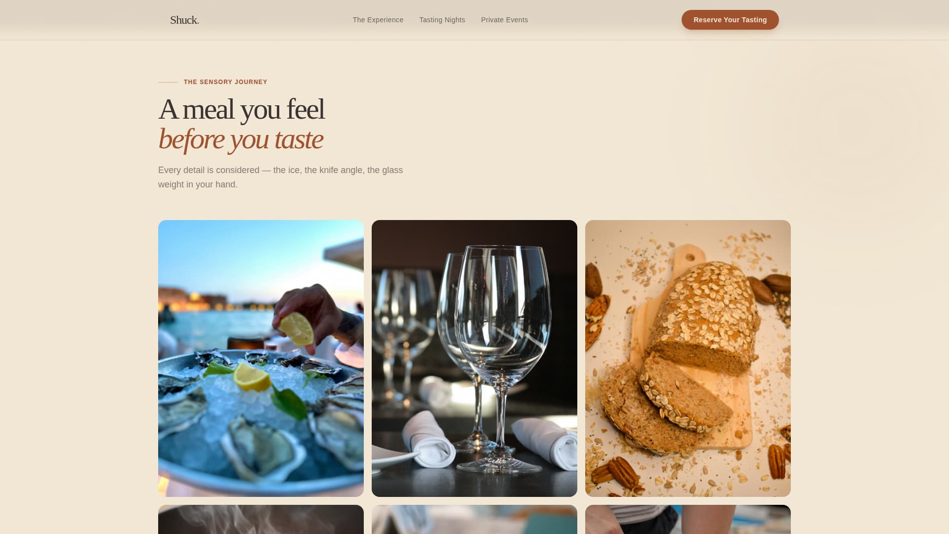 Meat & Seafood Professional Website Template