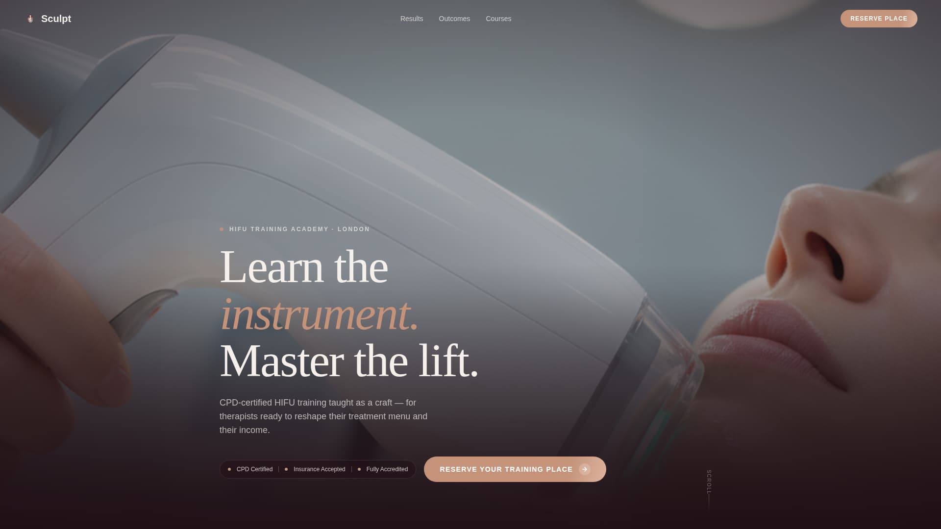 Specialty Beauty Treatments Careers Website Template