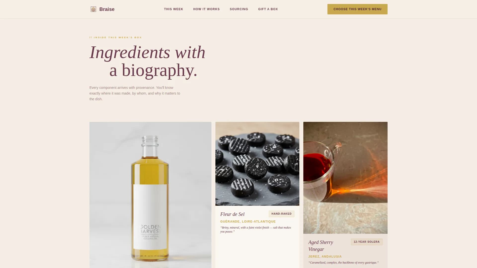 French Dining Specialist Professional Website Template