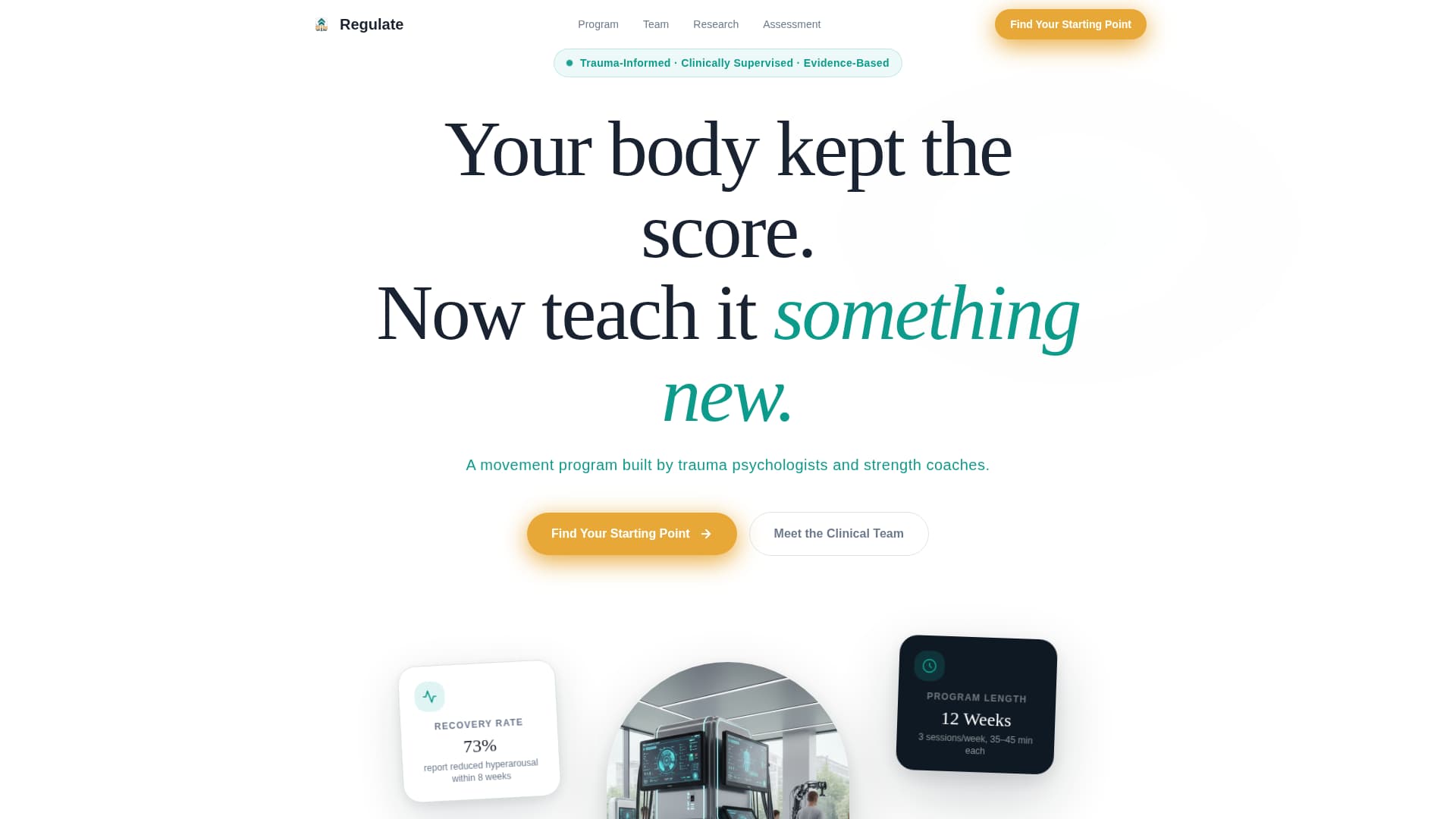 PTSD Care Reviews Website Template