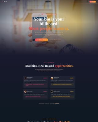 Instagram Content Reviews Website Template