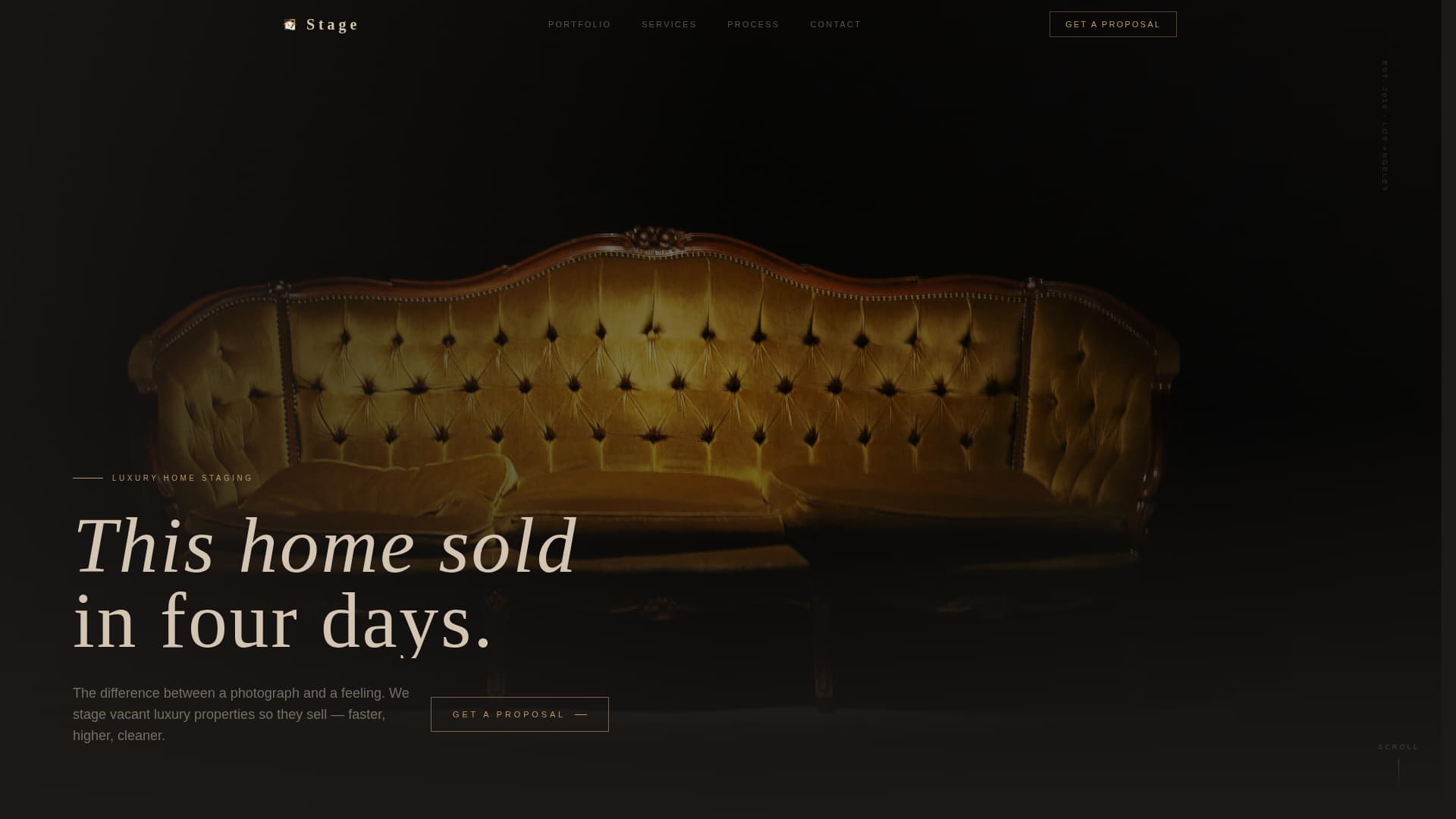 Interior Design Studio Reviews Website Template