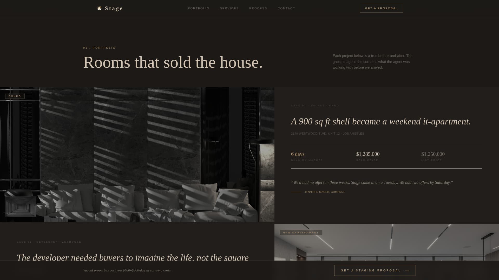 Interior Design Studio Reviews Website Template