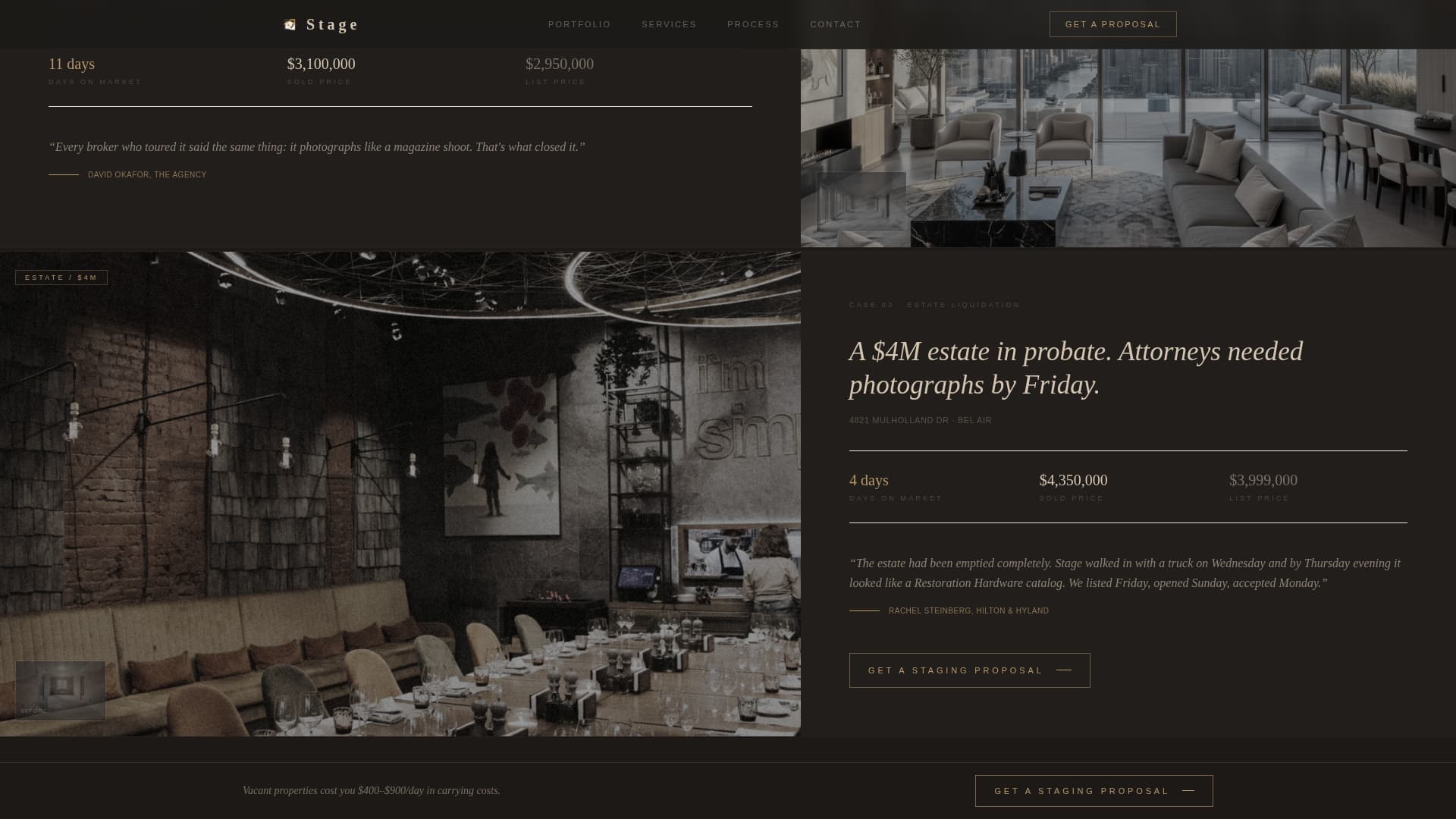Interior Design Studio Reviews Website Template