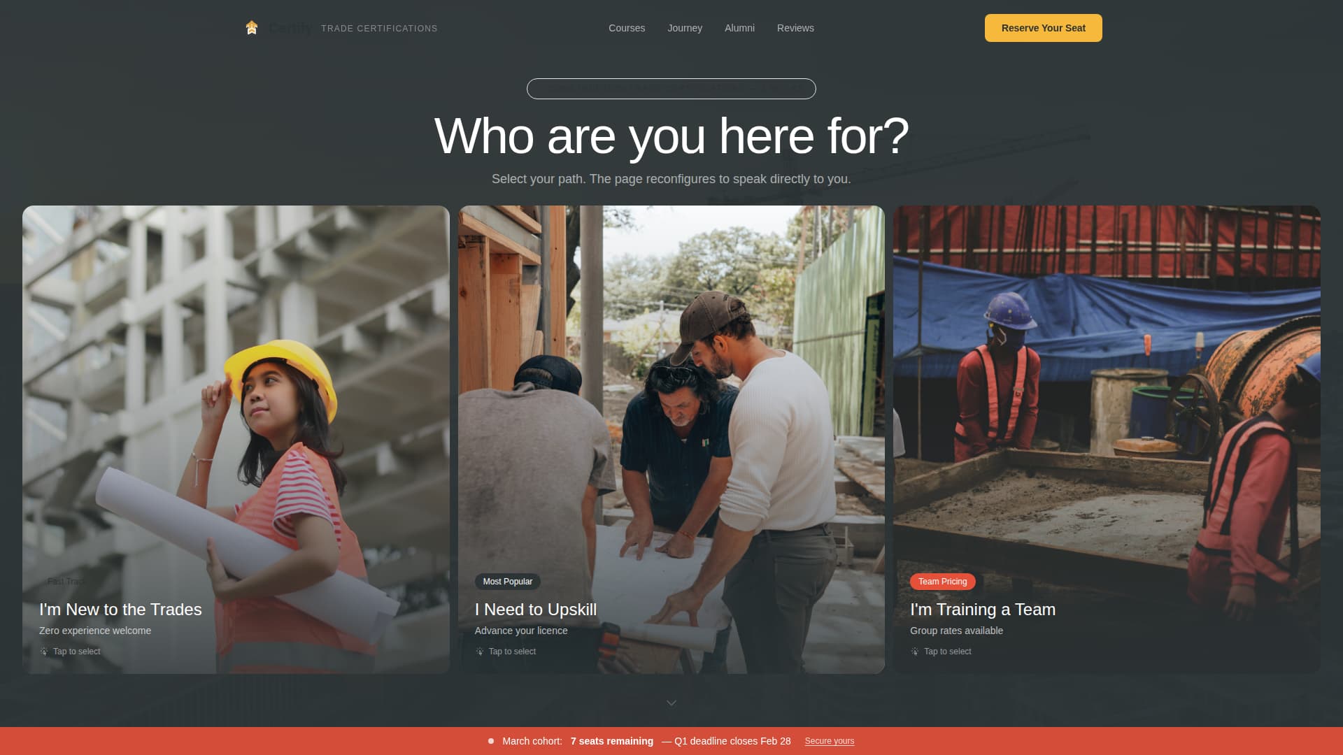 Recruitment & Hiring Booking Website Template