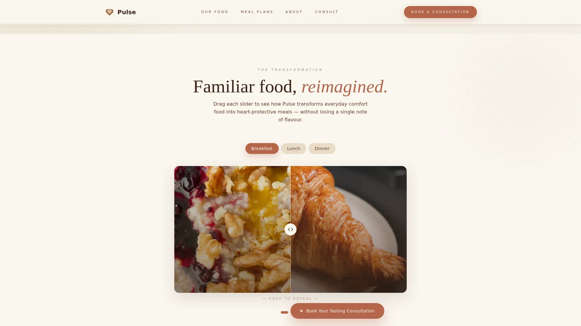 Pulse — Elite Wellness Nutrition Landing Page Template