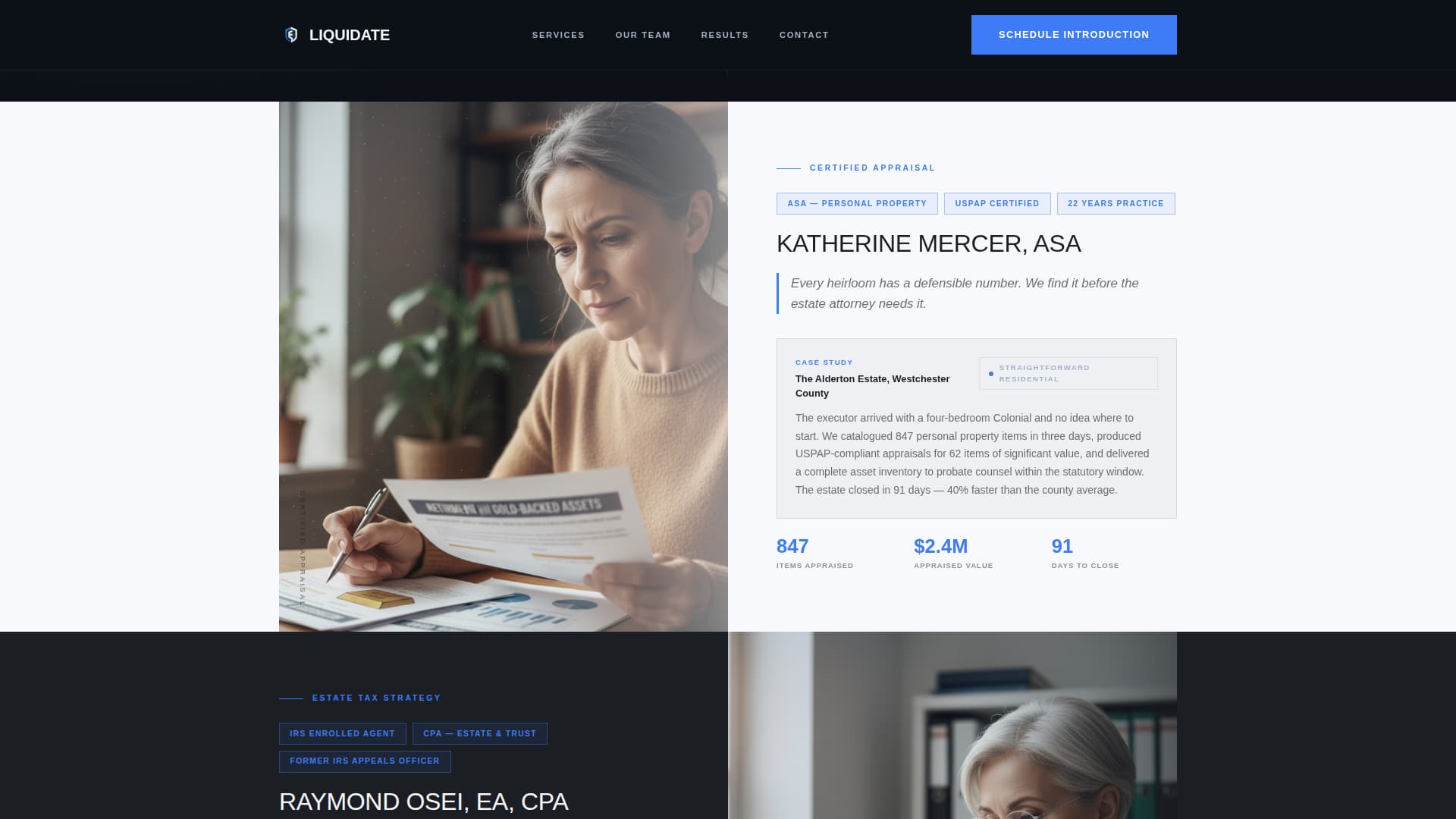 Specialty Consulting Professional Website Template