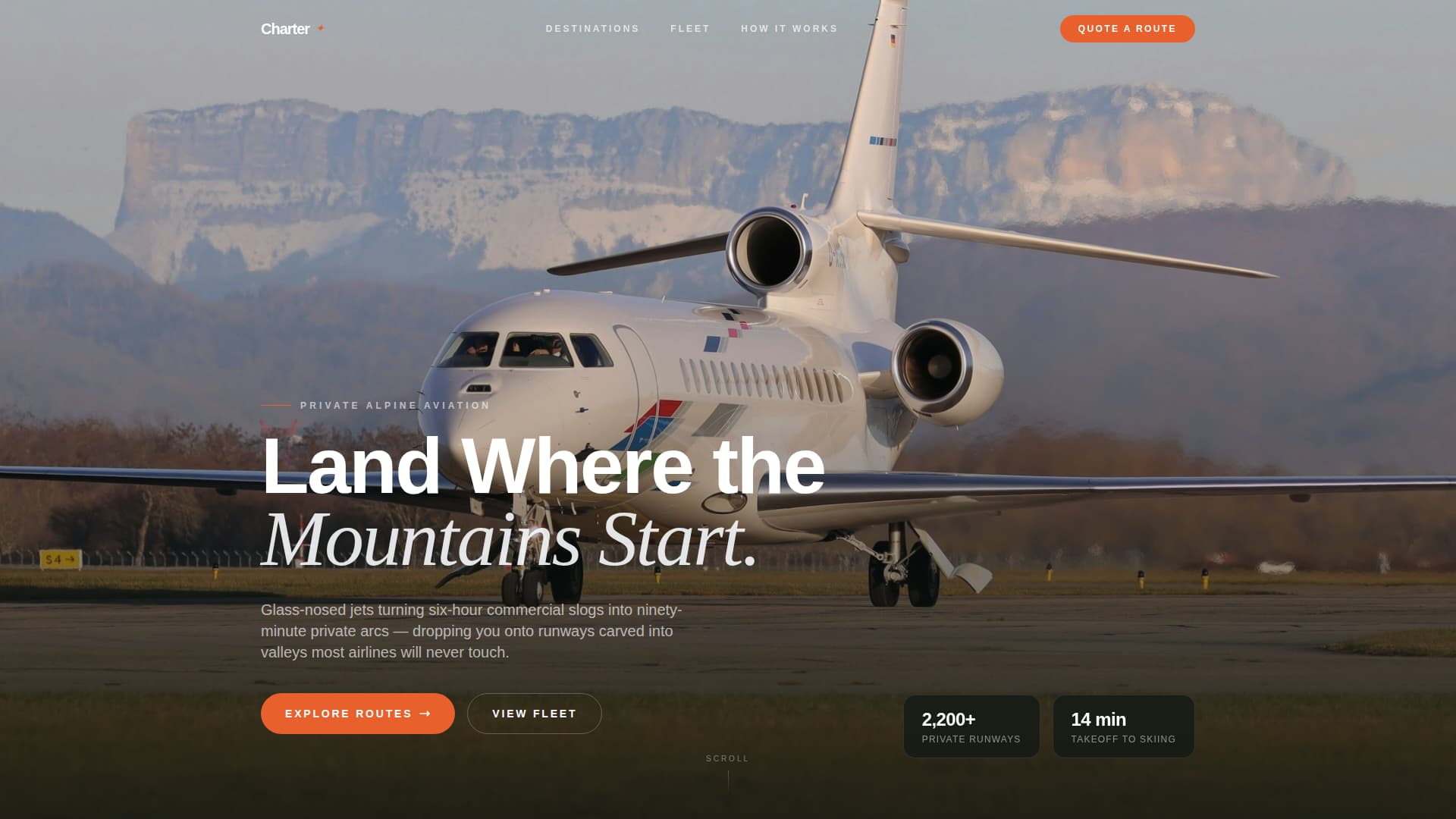 Airline & Aviation Professional Website Template