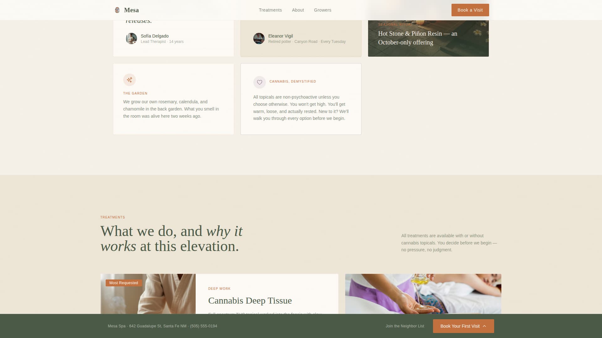 Cannabis Industry Booking Website Template