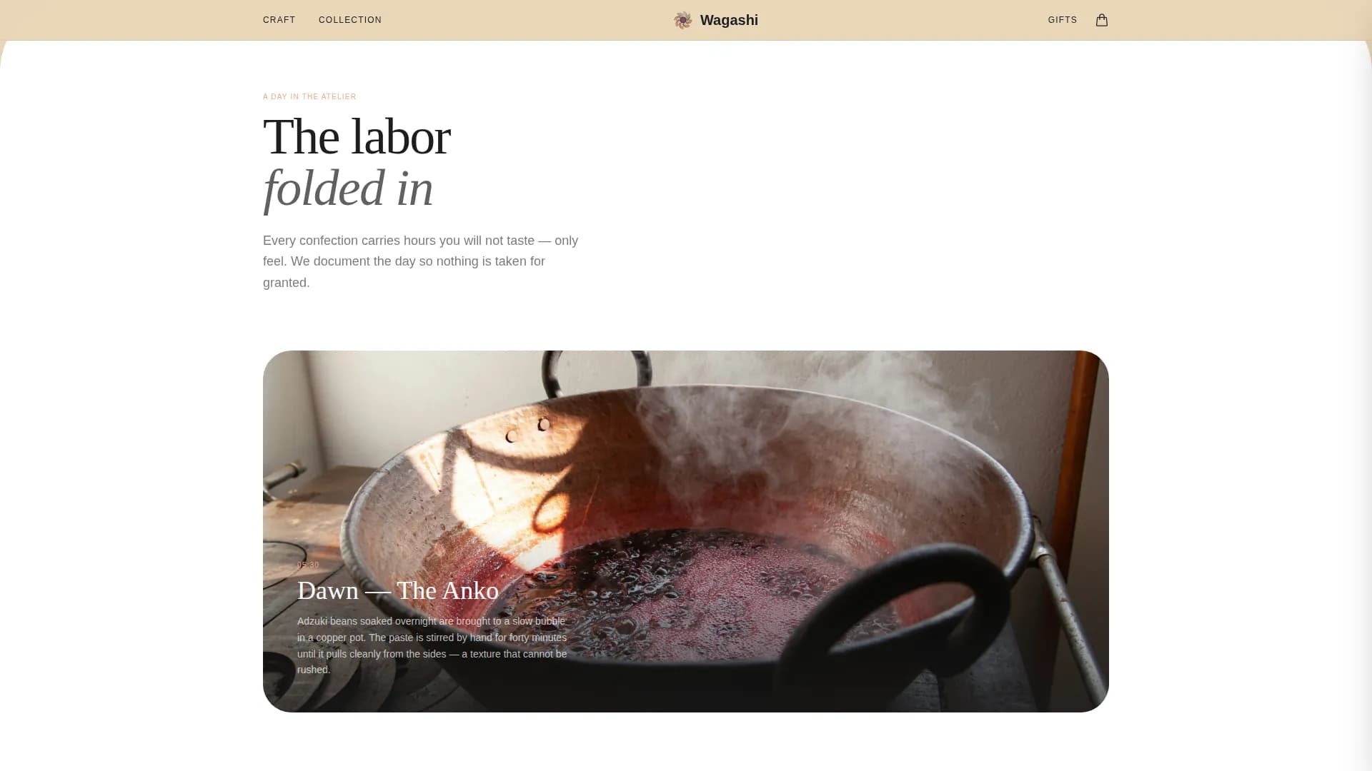 Specialist Chocolate & Confectionery Portfolio & Case Study Website Template