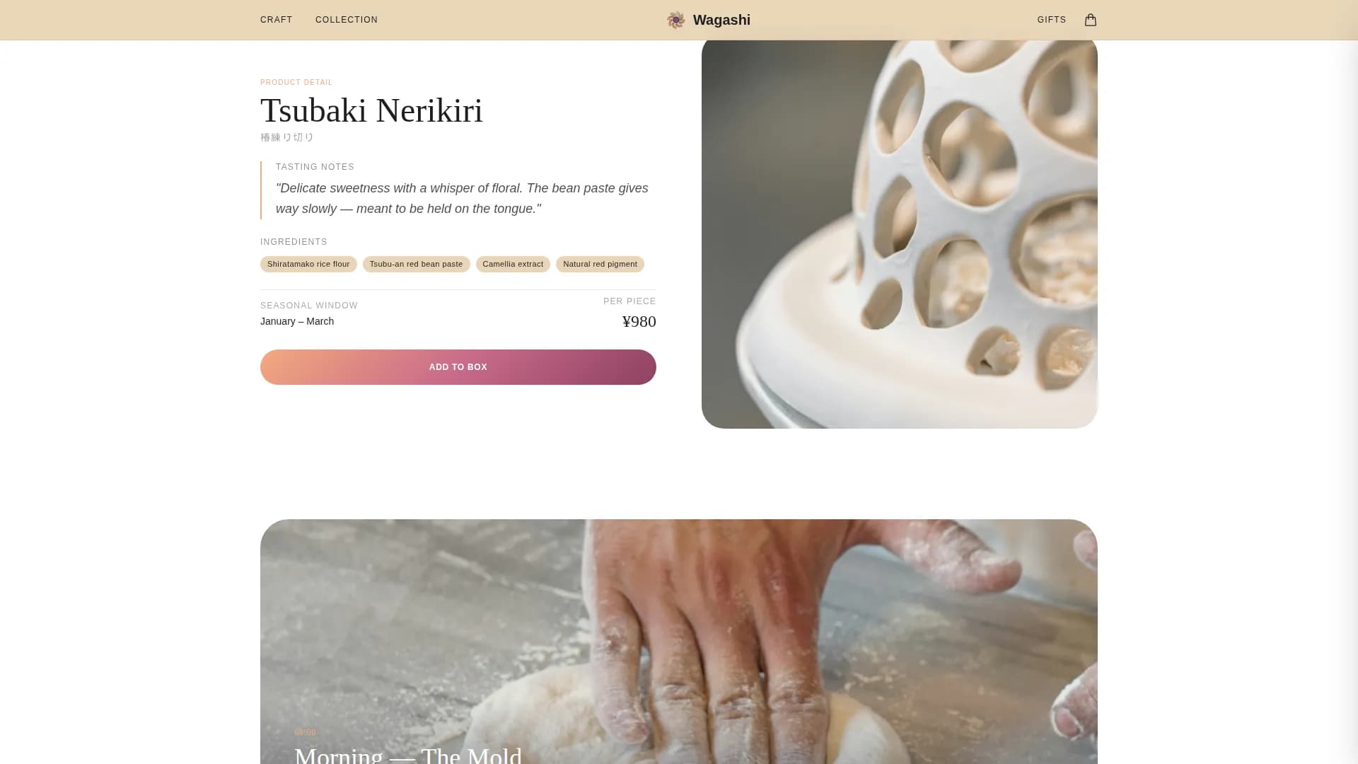 Specialist Chocolate & Confectionery Portfolio & Case Study Website Template