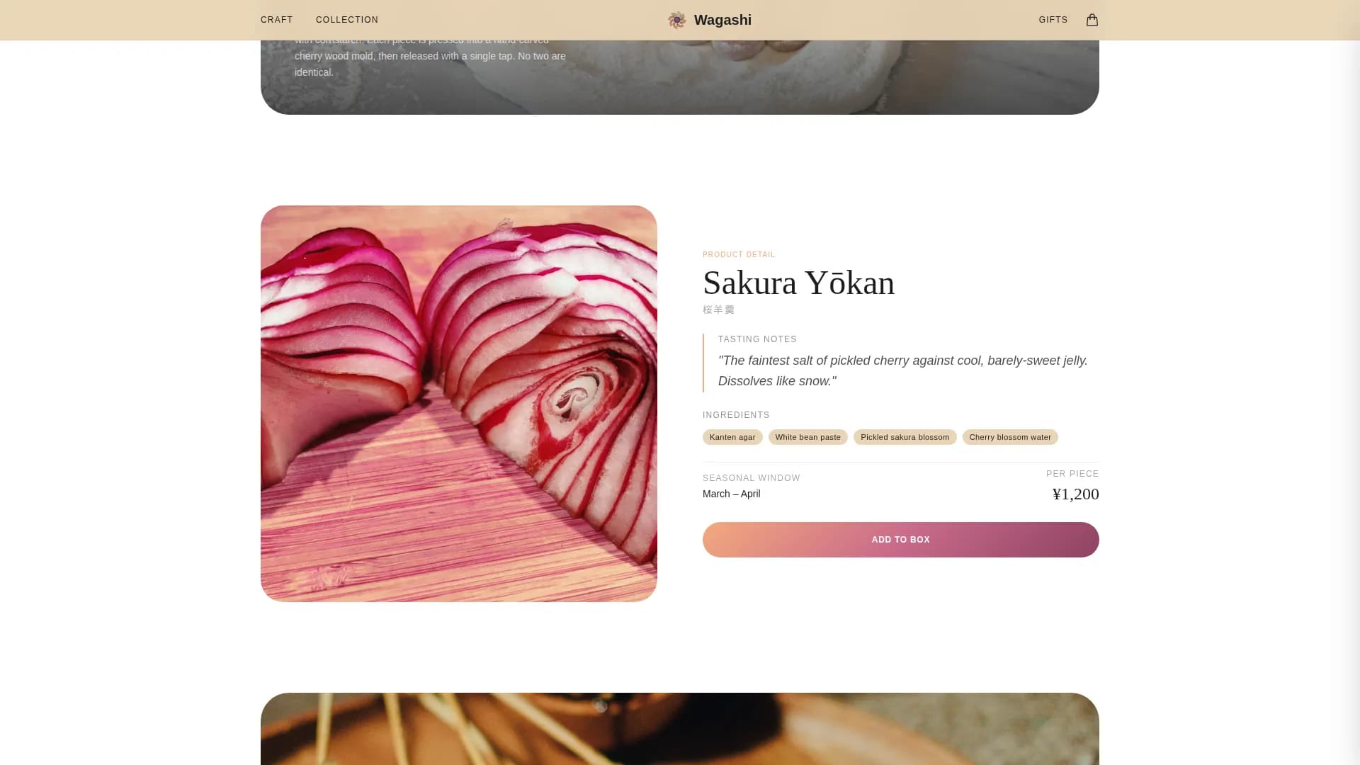 Specialist Chocolate & Confectionery Portfolio & Case Study Website Template