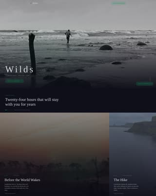 Ireland Travel Booking Website Template