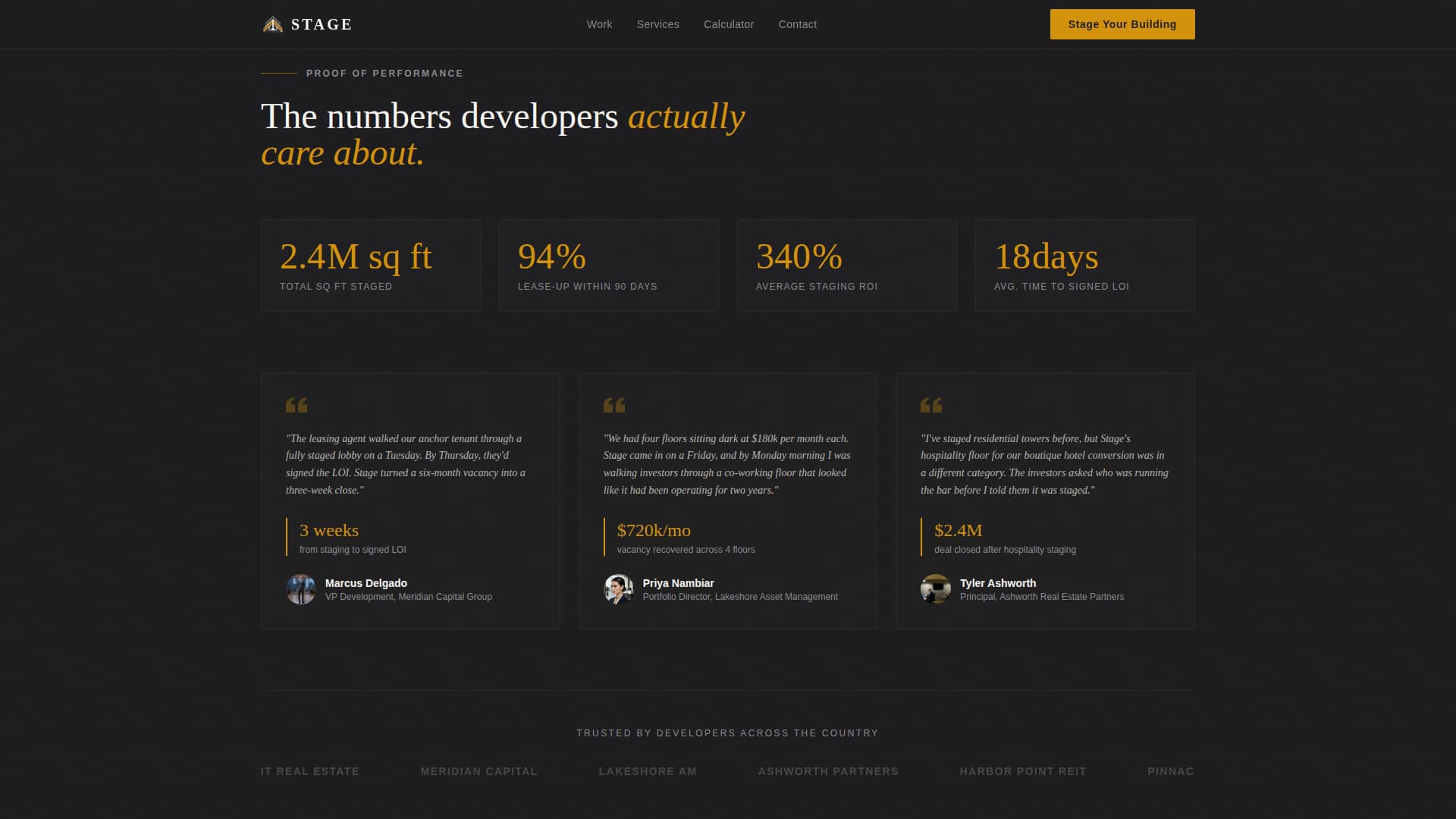Mixed-Use Building Real Estate Booking Website Template