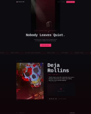 Comedy & Stand-Up Professional Website Template