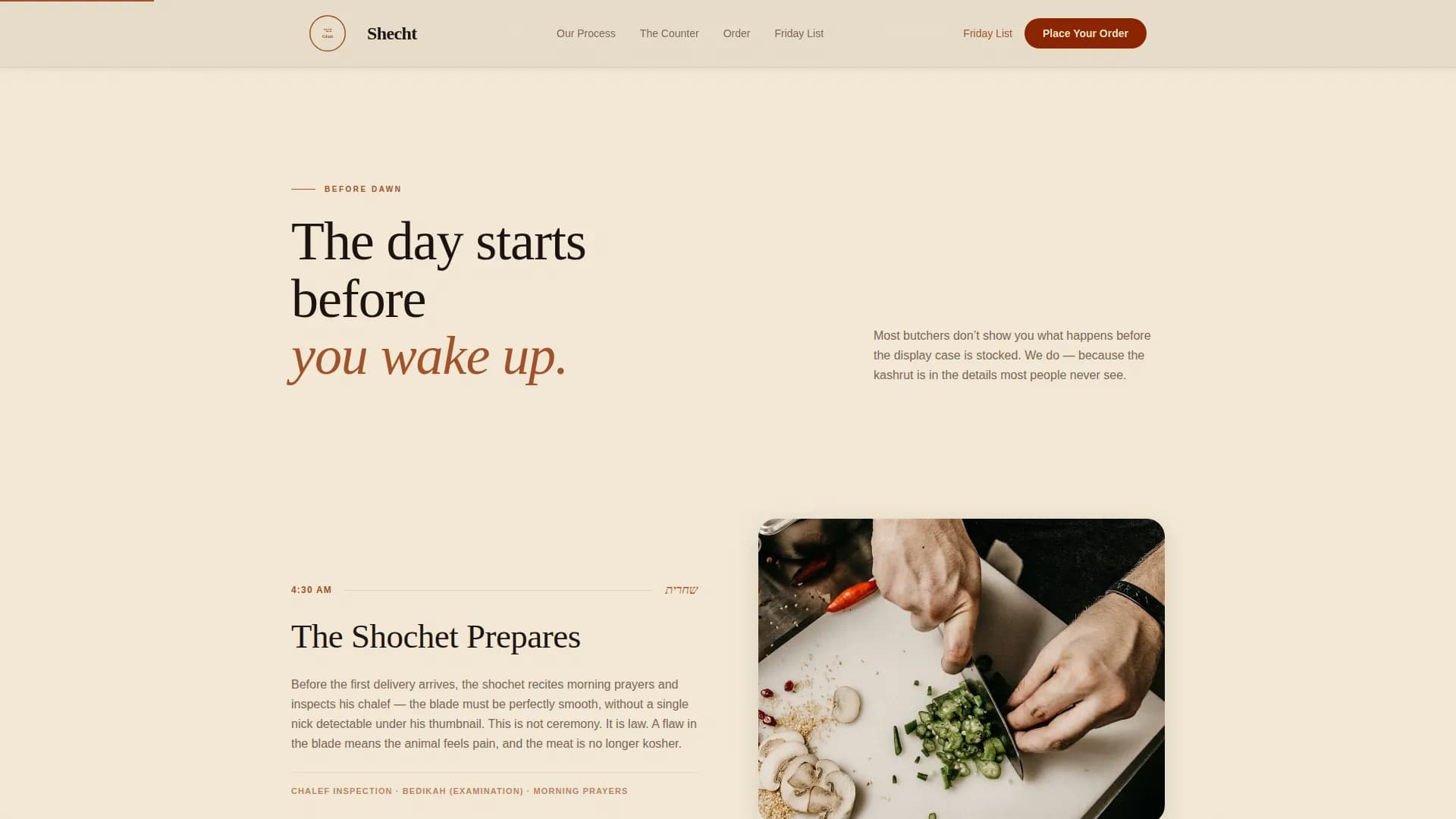 Complete Meat & Seafood Professional Website Template