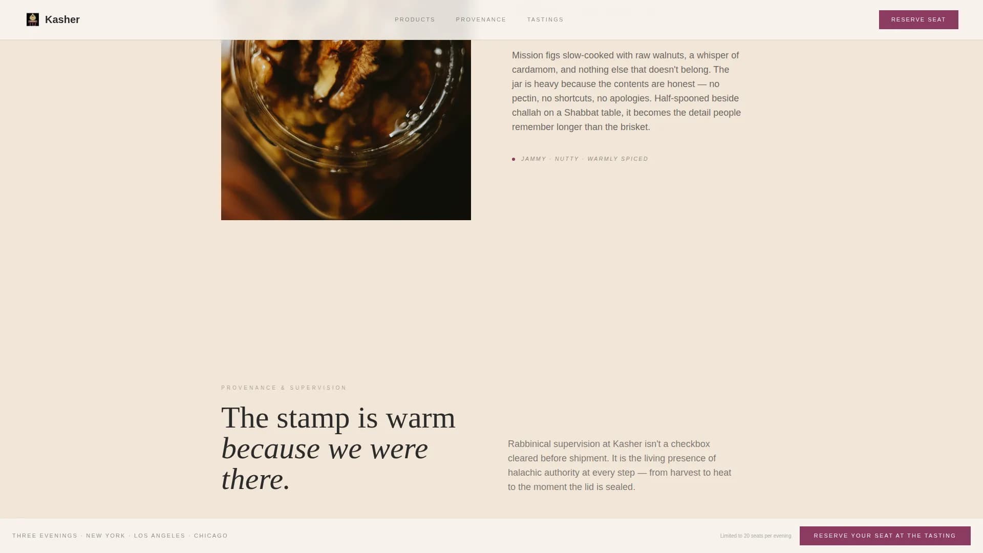 Complete Kosher Food & Dining Professional Website Template
