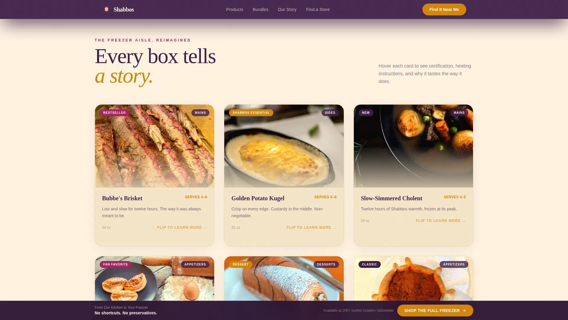 Advanced Kosher Food & Dining Professional Website Template