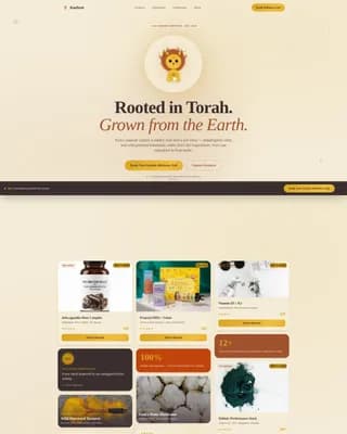 Advanced Kosher Food & Dining Appointment Booking Website Template