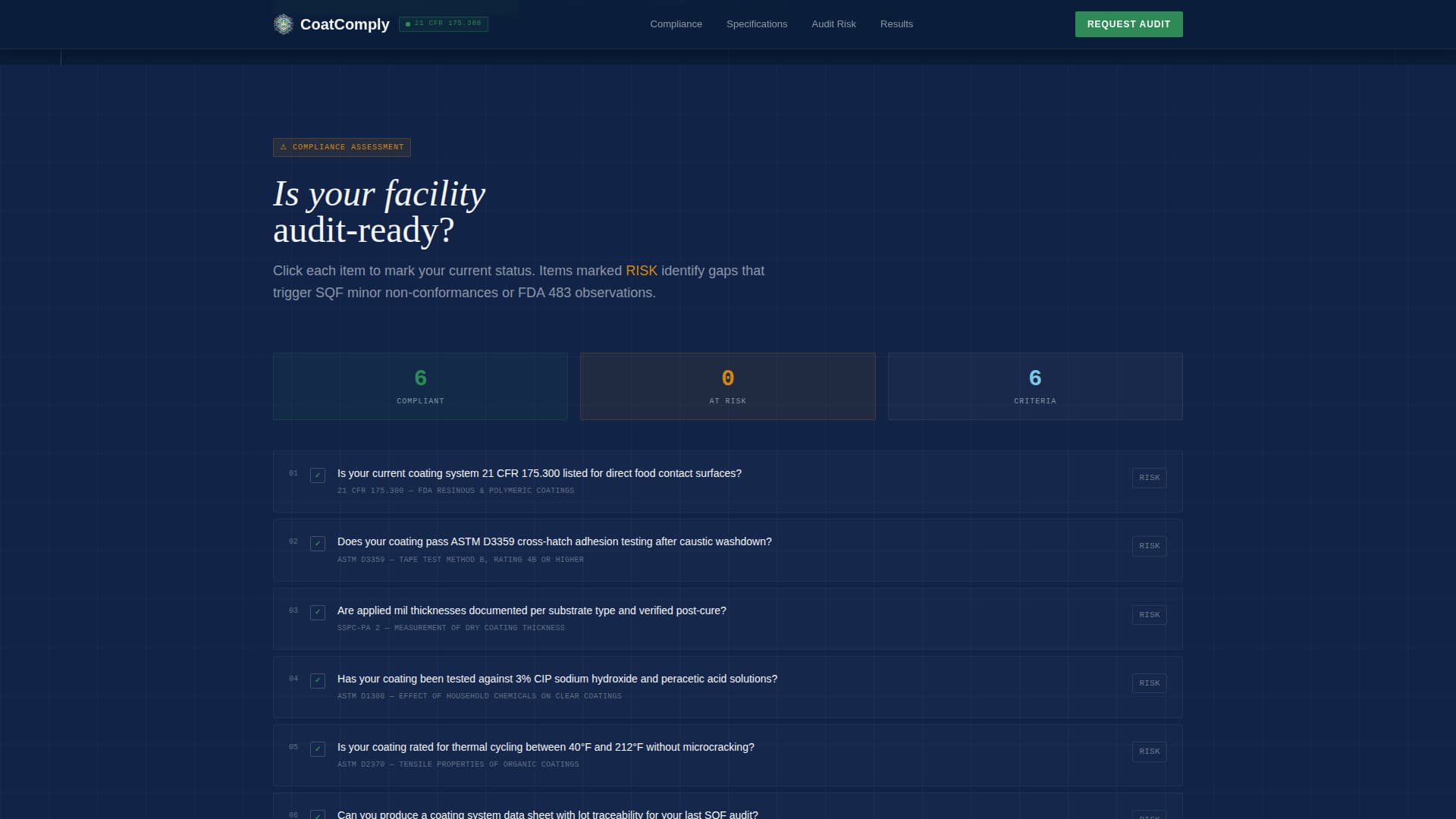 Food & Beverage Manufacturing Directory Website Template