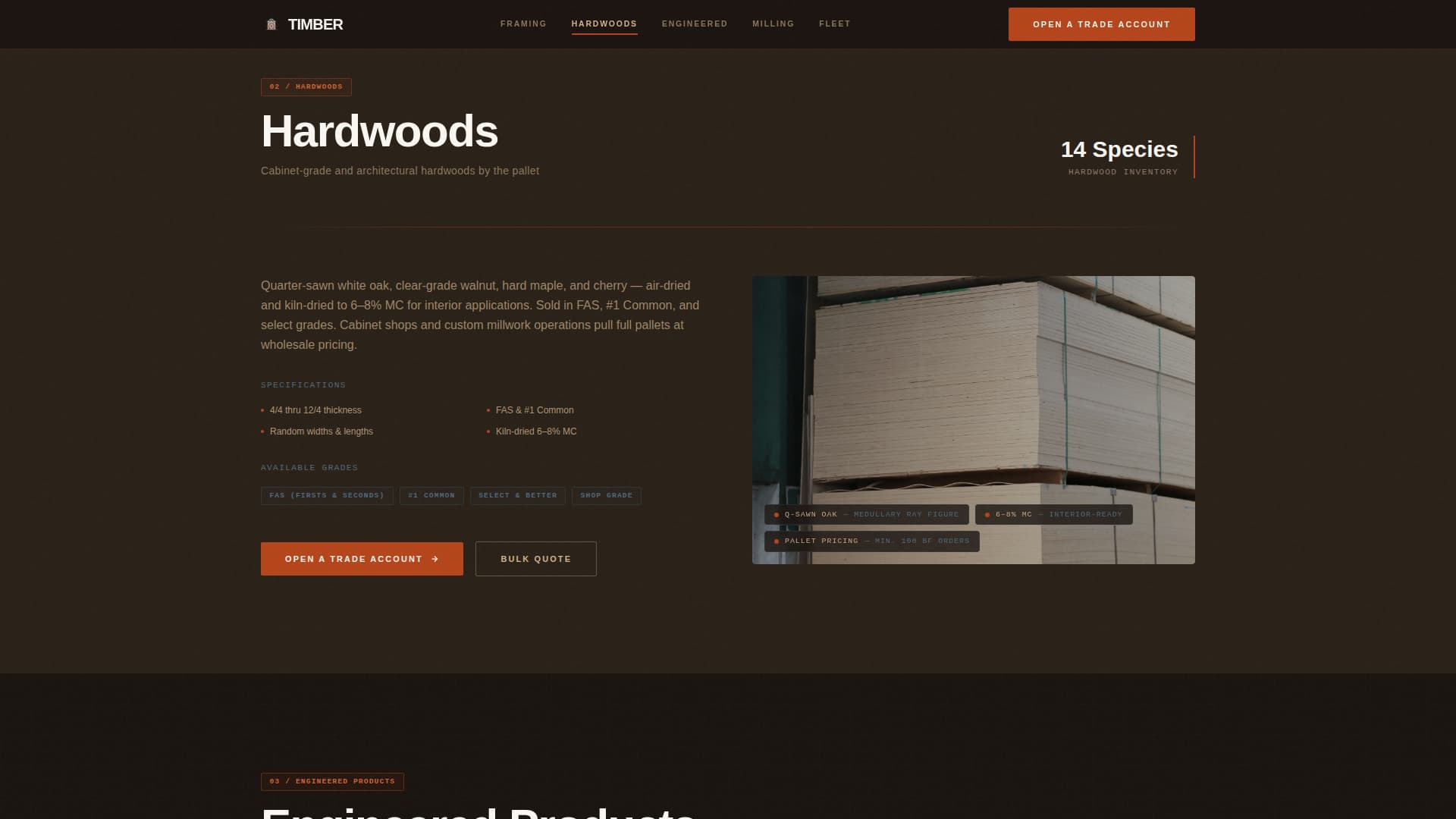 Construction Materials & Supply Professional Website Template