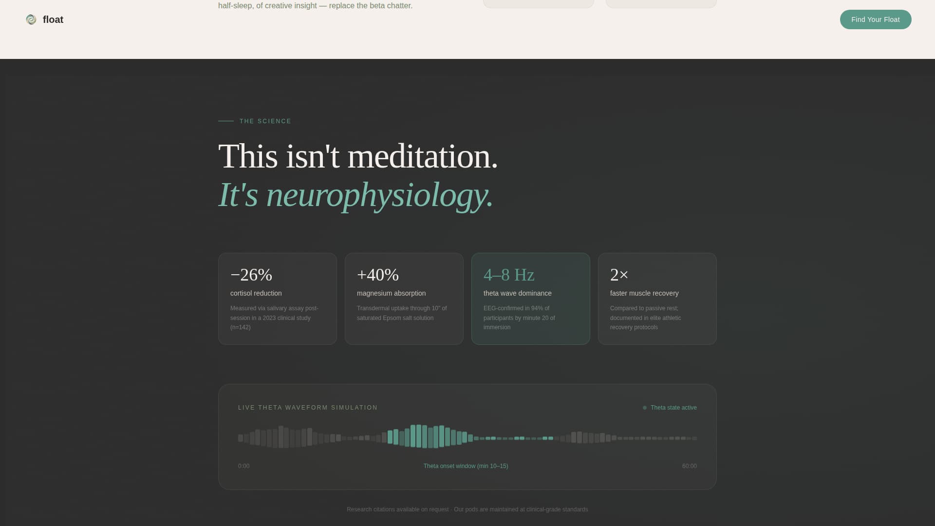 Wellness Modalities Booking Website Template