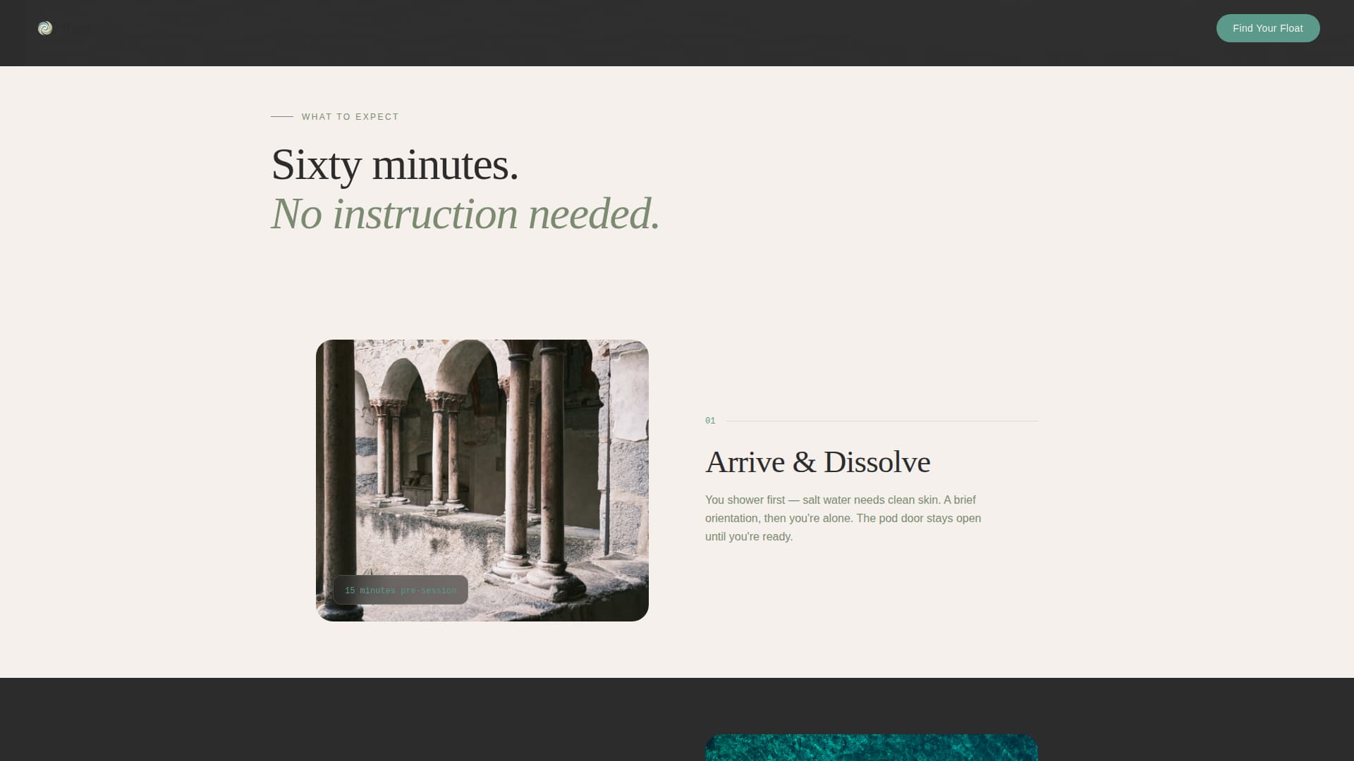 Wellness Modalities Booking Website Template