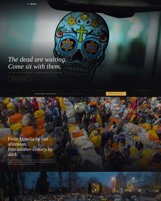 Festival & Event Tourism Booking Website Template