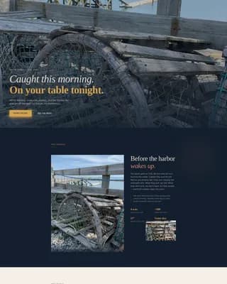 Expert Meat & Seafood Professional Website Template