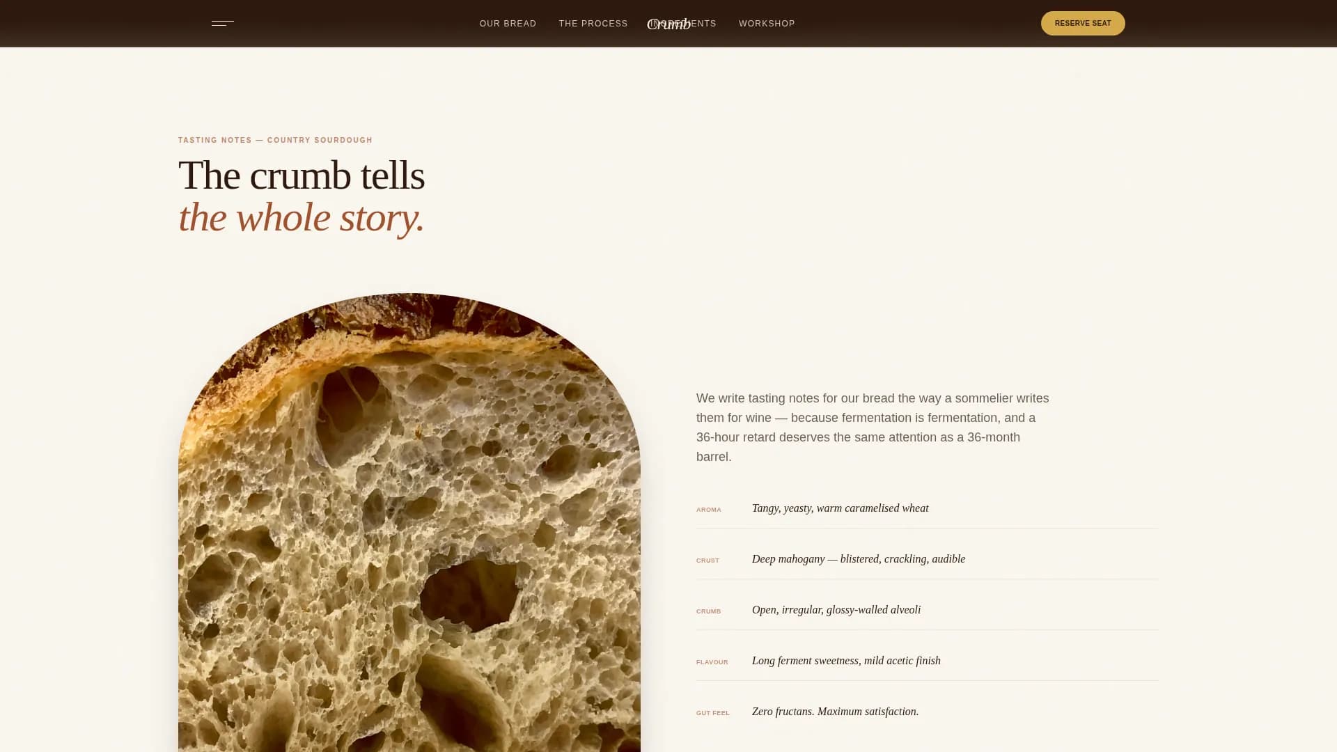 Specialist Low-FODMAP Food & Dining Professional Website Template