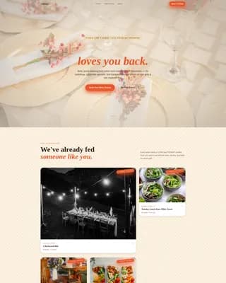 Advanced Low-FODMAP Food & Dining Appointment Booking Website Template