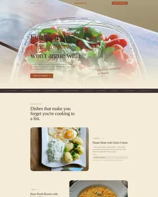 Complete Low-FODMAP Food & Dining Professional Website Template