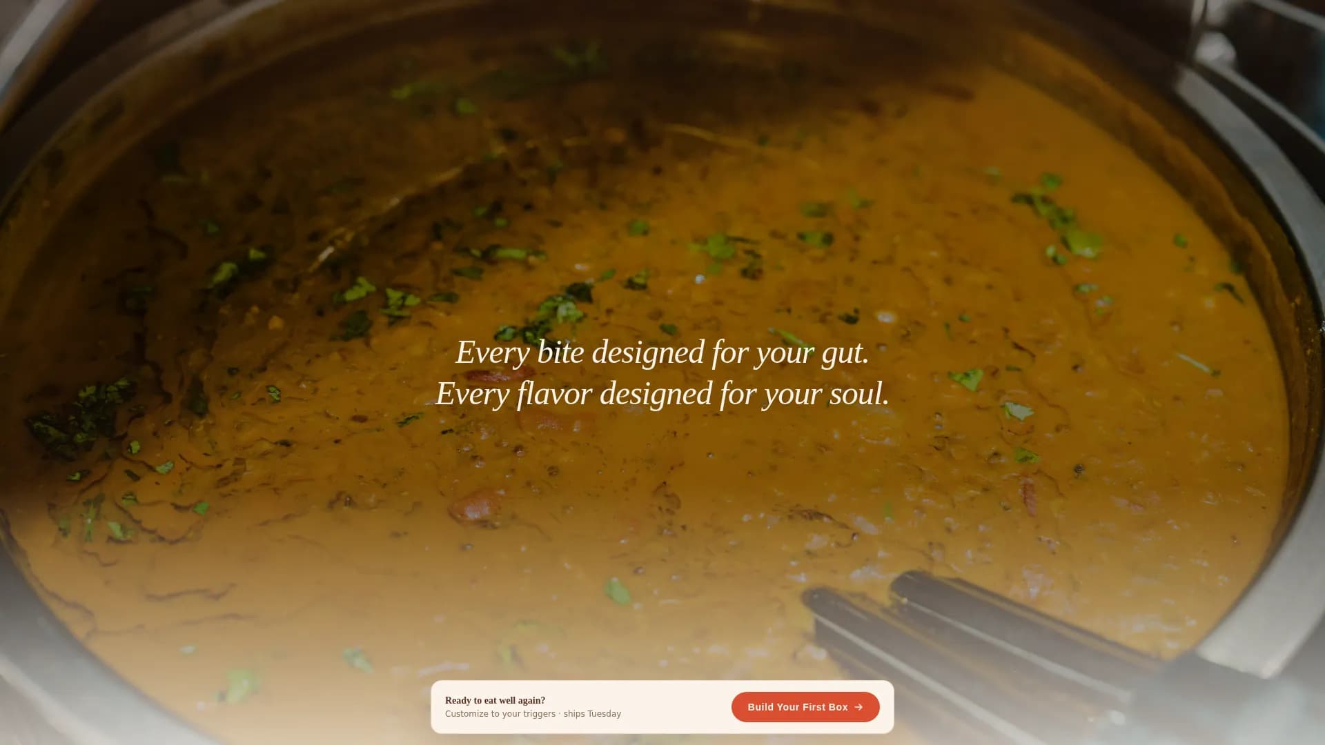 Advanced Low-FODMAP Food & Dining Professional Website Template