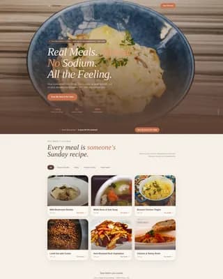 Ftira — Agrarian Maltese Food Truck Landing Page Template