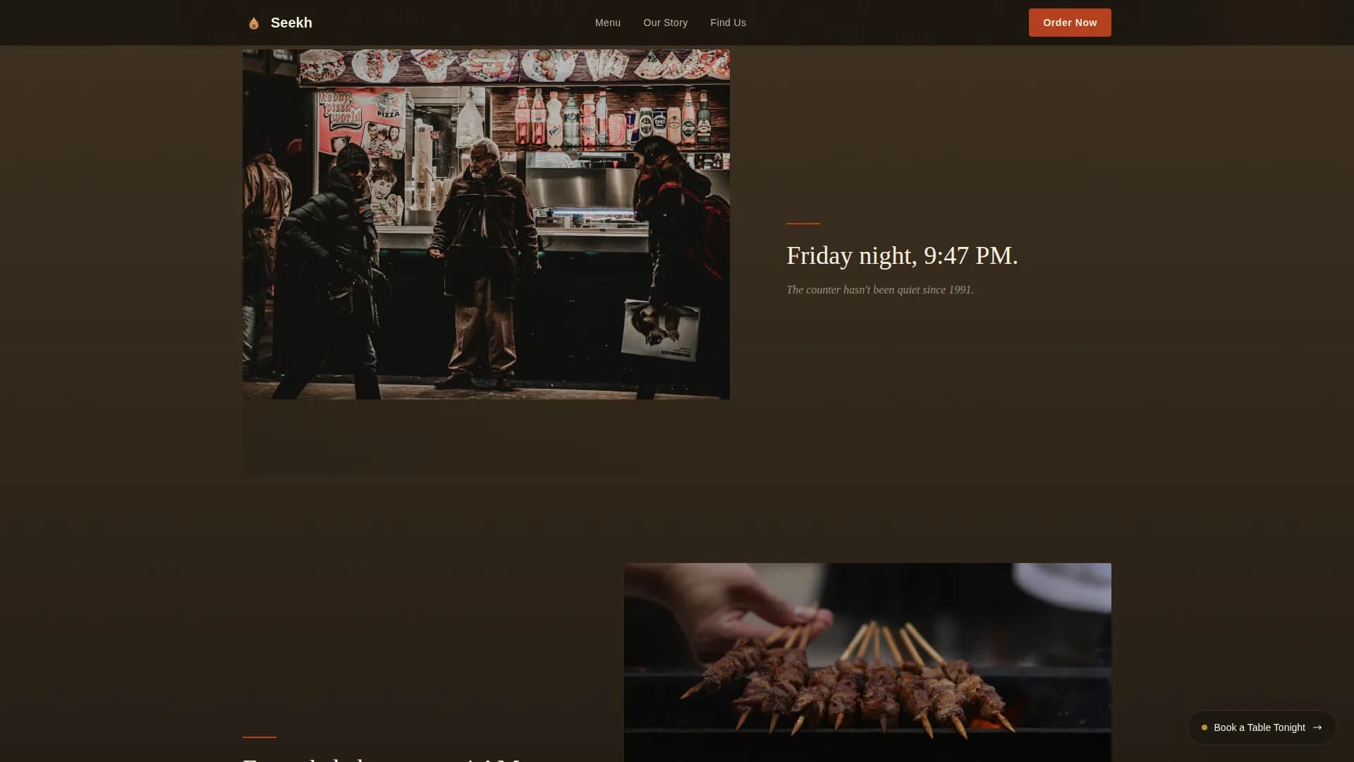 Complete Regional & Specialty Restaurant Portfolio & Case Study Website Template
