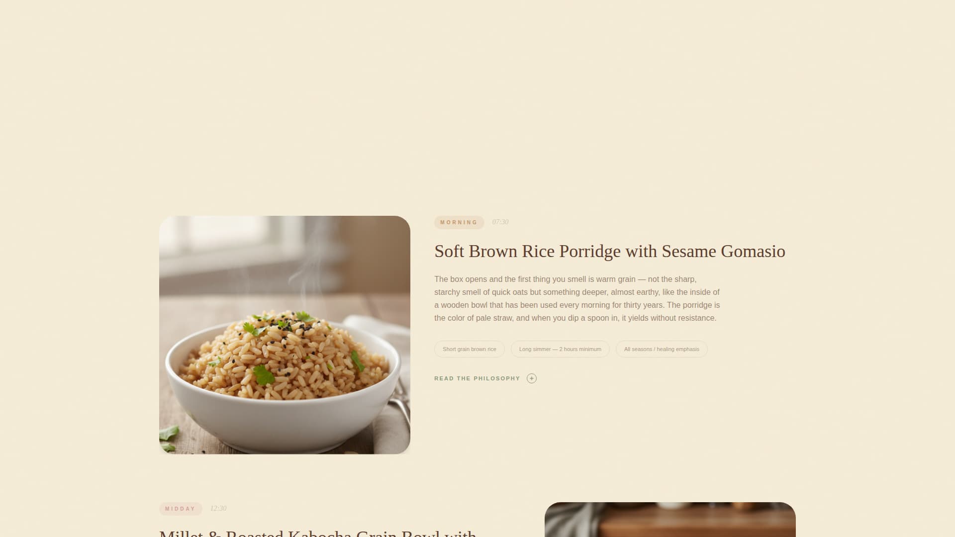 Nourish — Balanced Macro Nutrition Landing Page Template