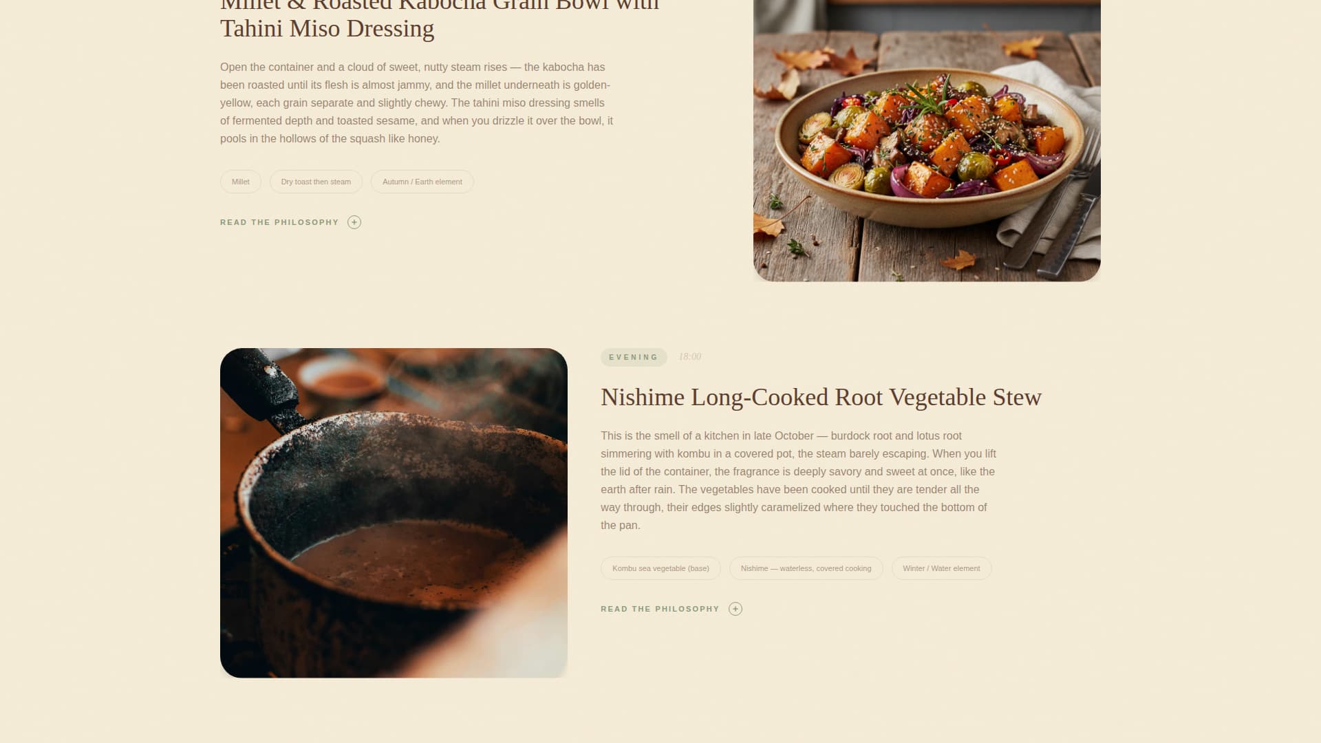 Nourish — Balanced Macro Nutrition Landing Page Template