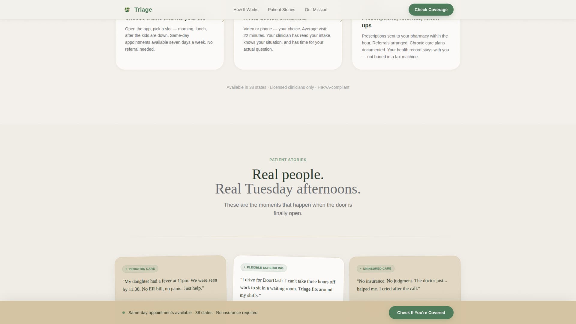 Healthcare Access Nonprofit Professional Website Template