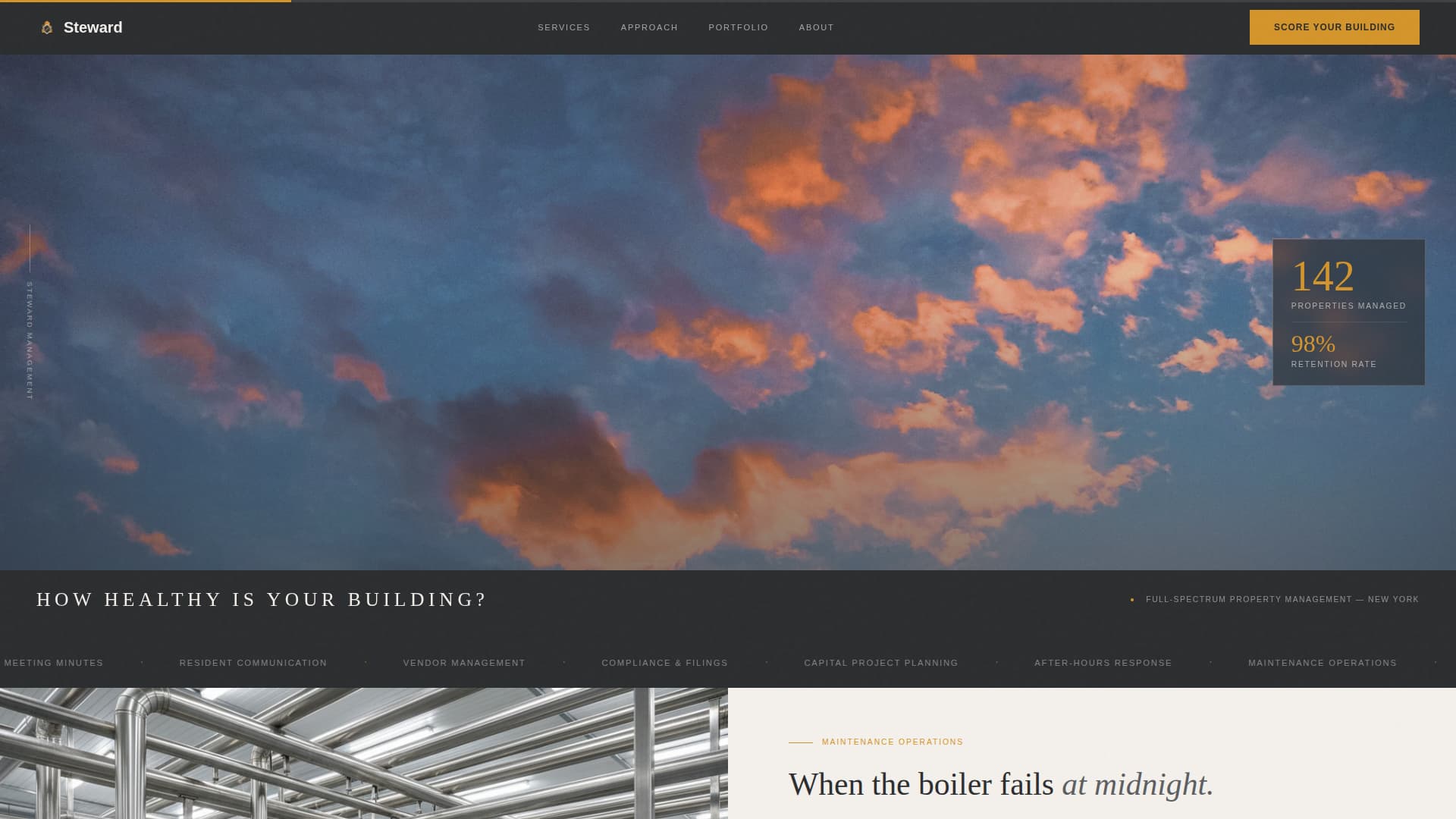 Condo & Apartment Real Estate Professional Website Template