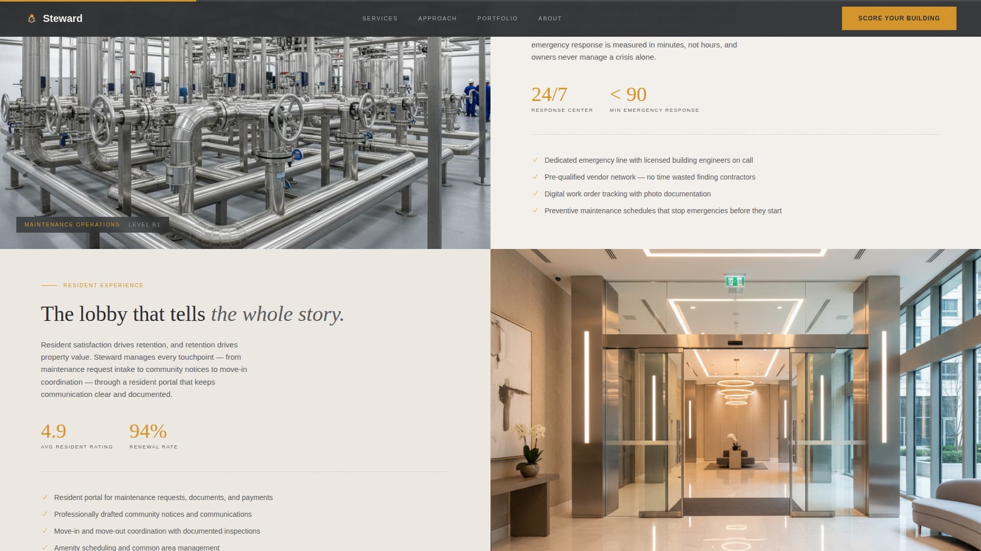 Condo & Apartment Real Estate Professional Website Template