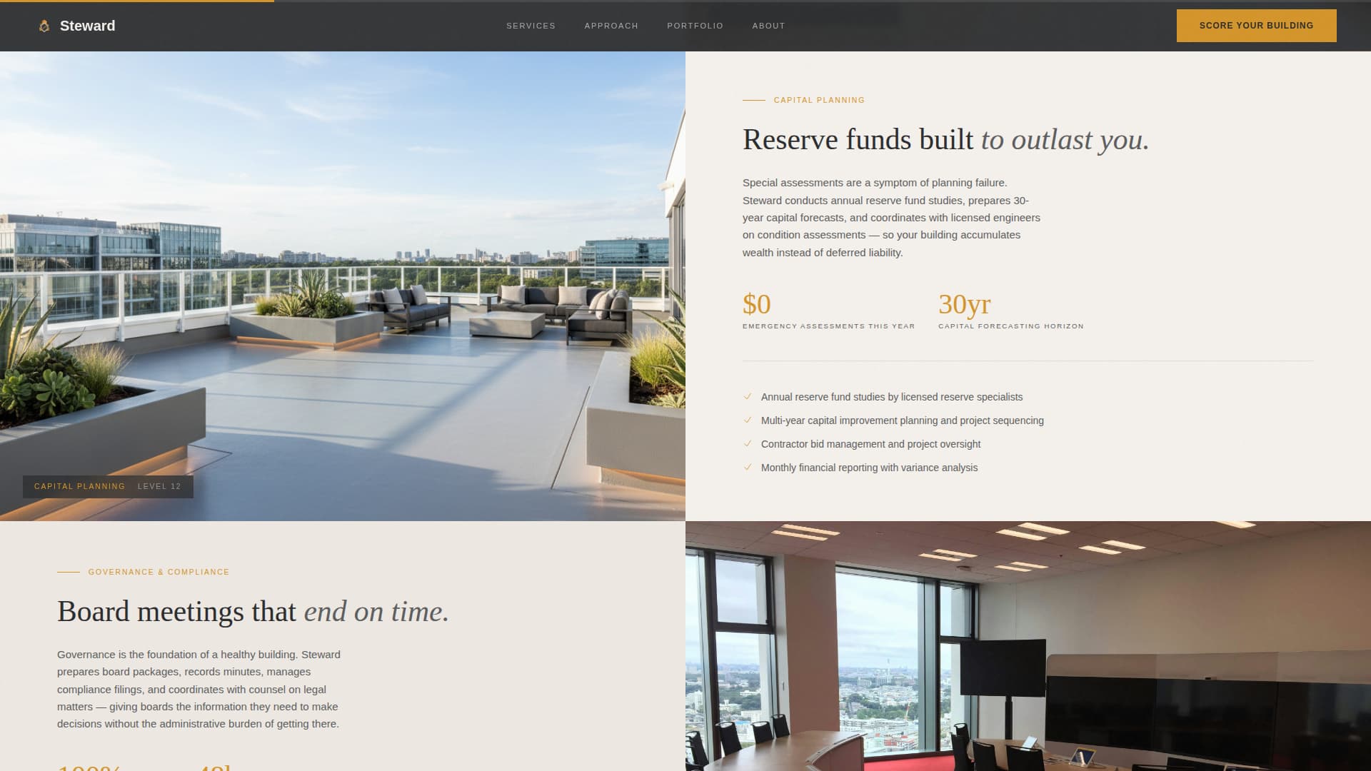 Condo & Apartment Real Estate Professional Website Template