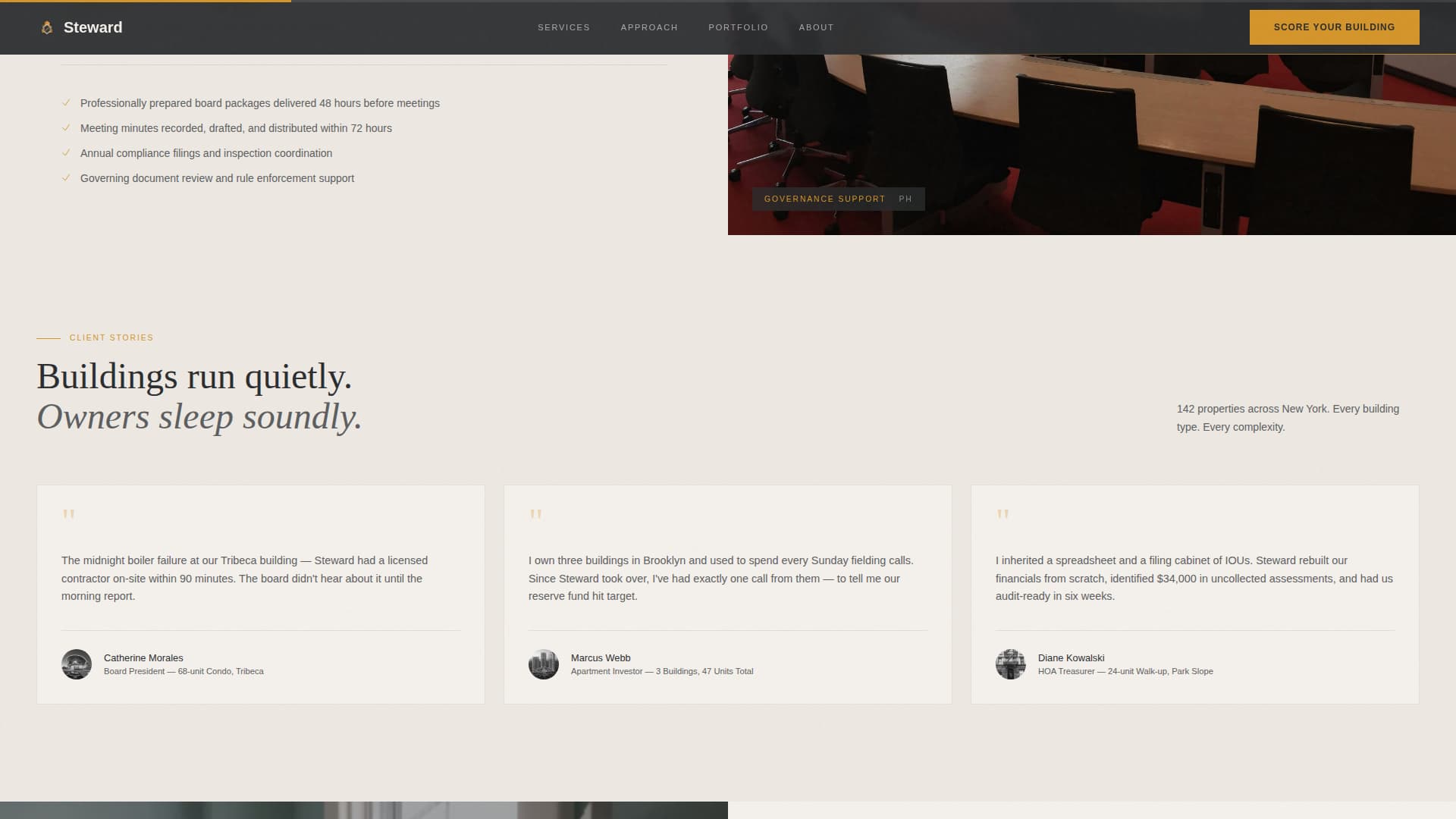 Condo & Apartment Real Estate Professional Website Template