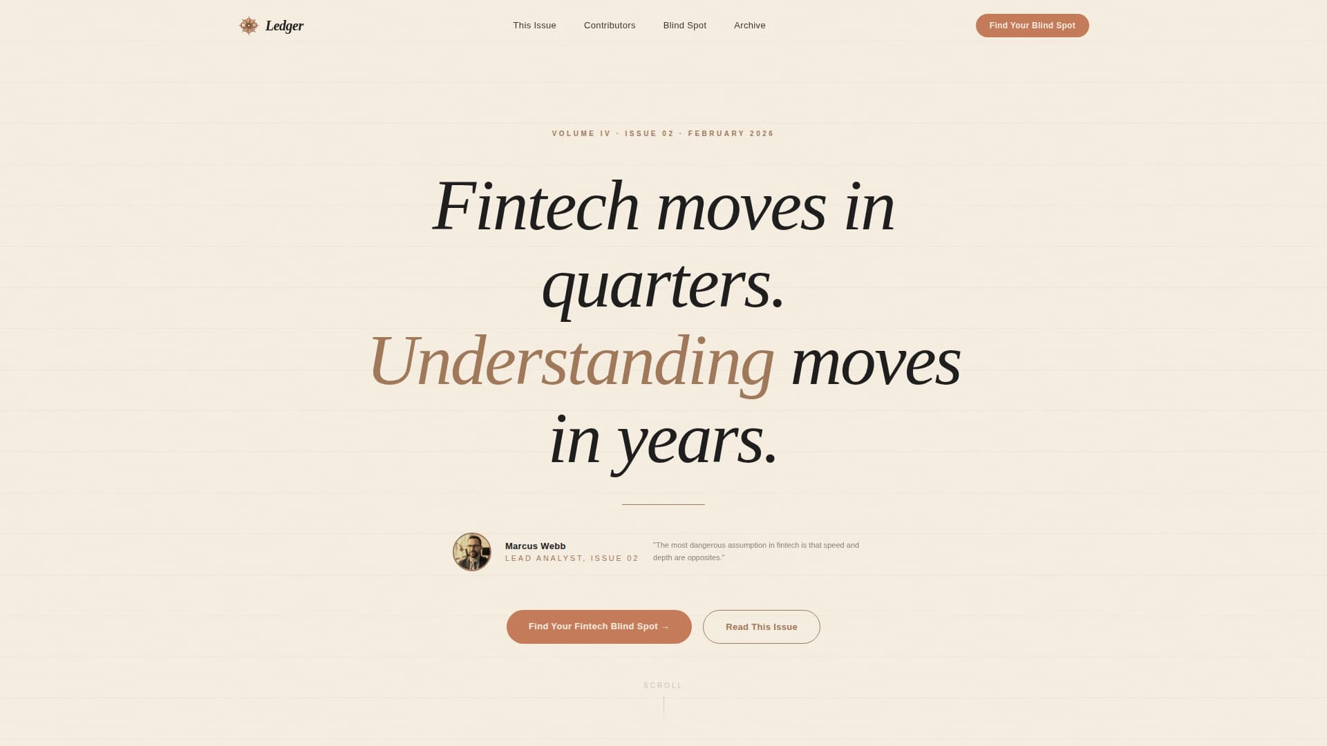 Fintech Newsletter Privacy Policy Website Template