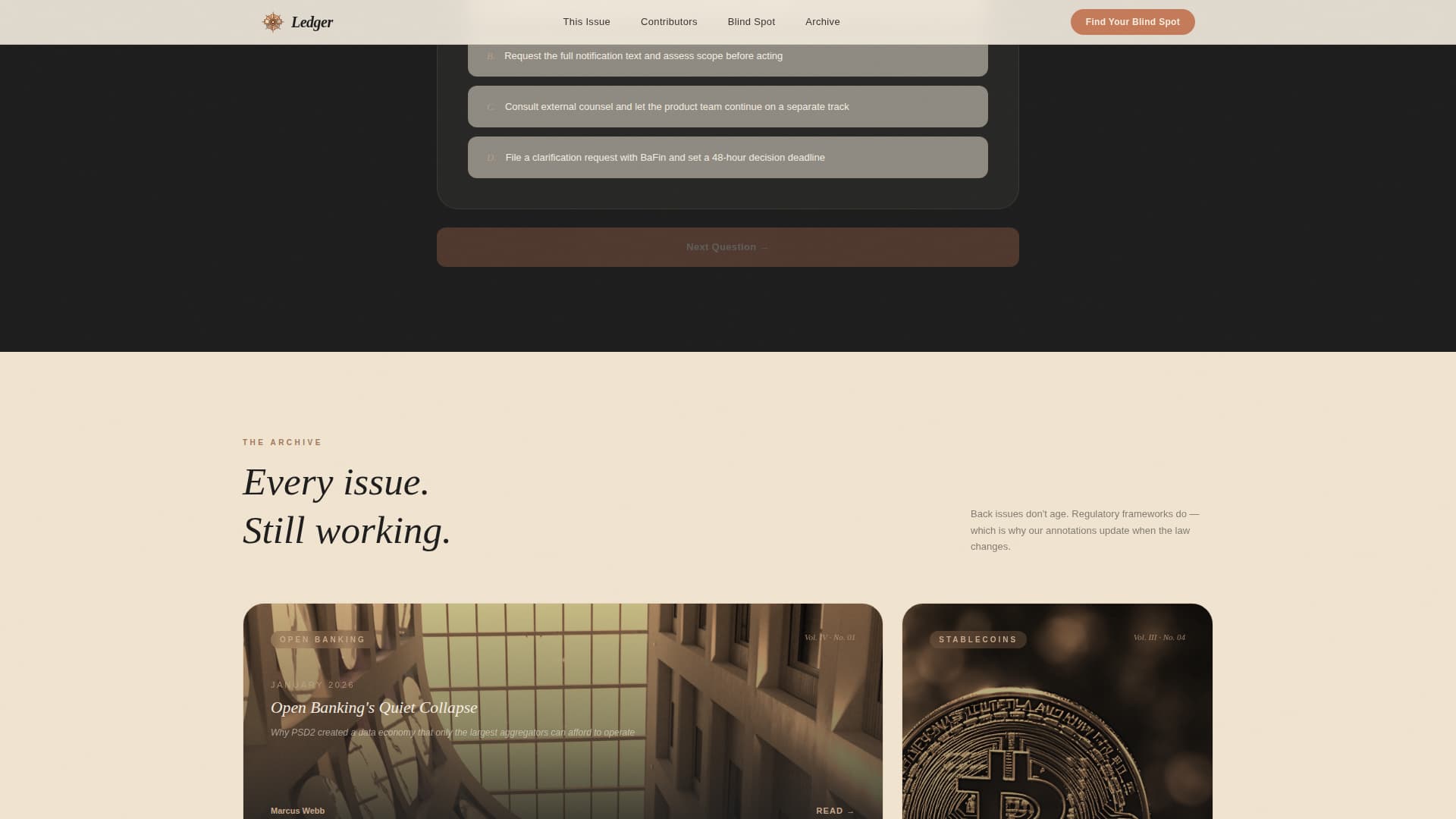 Fintech Newsletter Privacy Policy Website Template