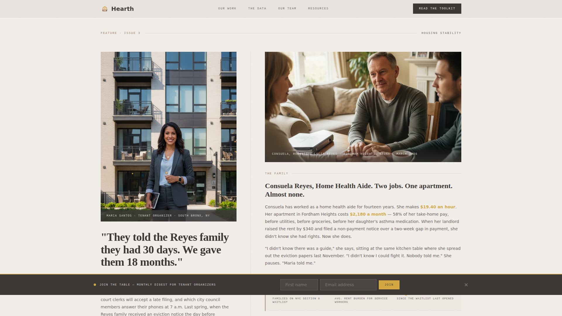 Affordable Housing Nonprofit Privacy Policy Website Template