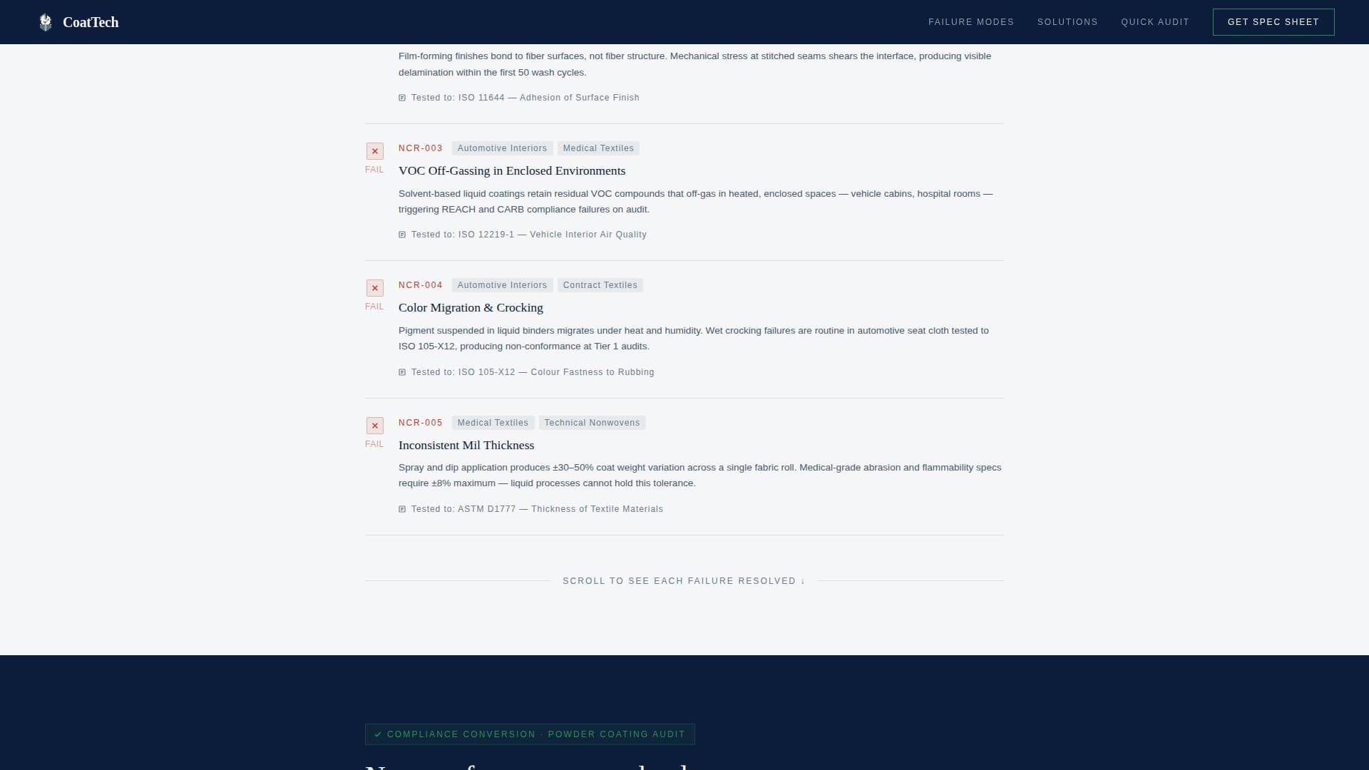 Textile Manufacturing Privacy Policy Website Template