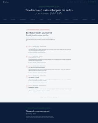 Textile Manufacturing Privacy Policy Website Template